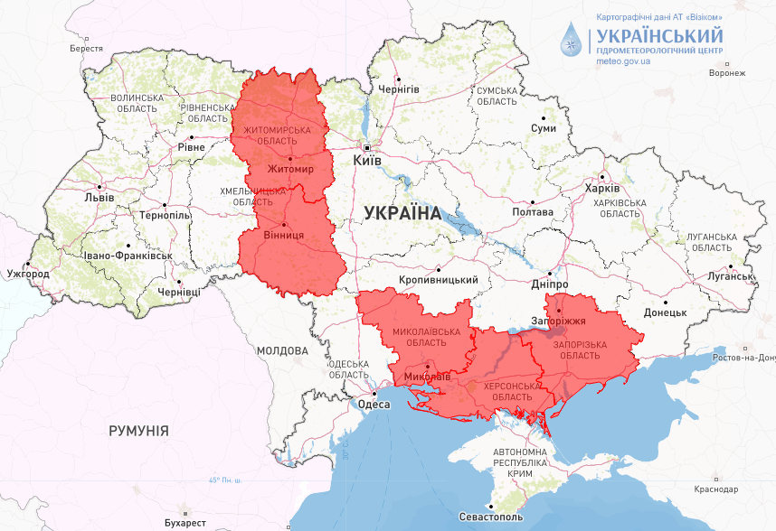 Українців попередили про підвищений рівень пожежної небезпеки у перші вихідні липня