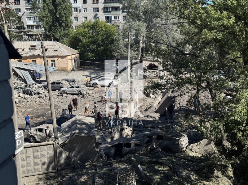 Damaged homes, a hospital and kindergarten: RBC-Ukraine report from Kyiv after the attack