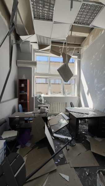 Ukrainian publisher comes under Russian strike again, with its office damaged in Kyiv