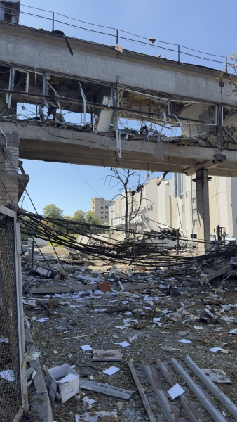 Ukrainian publisher comes under Russian strike again, with its office damaged in Kyiv