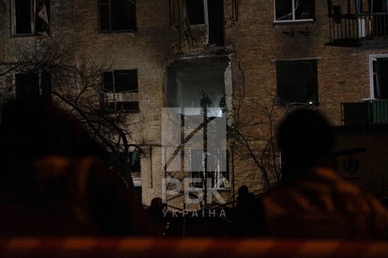 Windows shattered, smoke rising, and a high-rise damaged: Inside Kyiv after strike