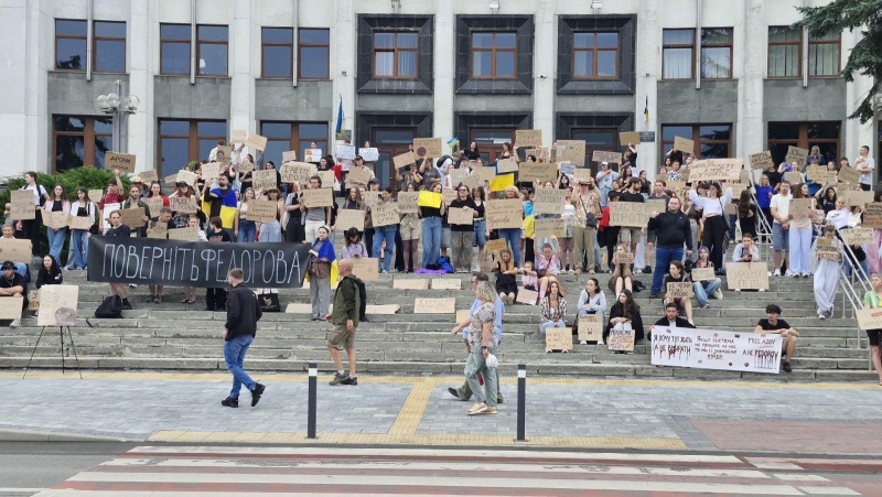 Protests over Ukrainian defense minister Fedorov's resignation enter third day in Kyiv