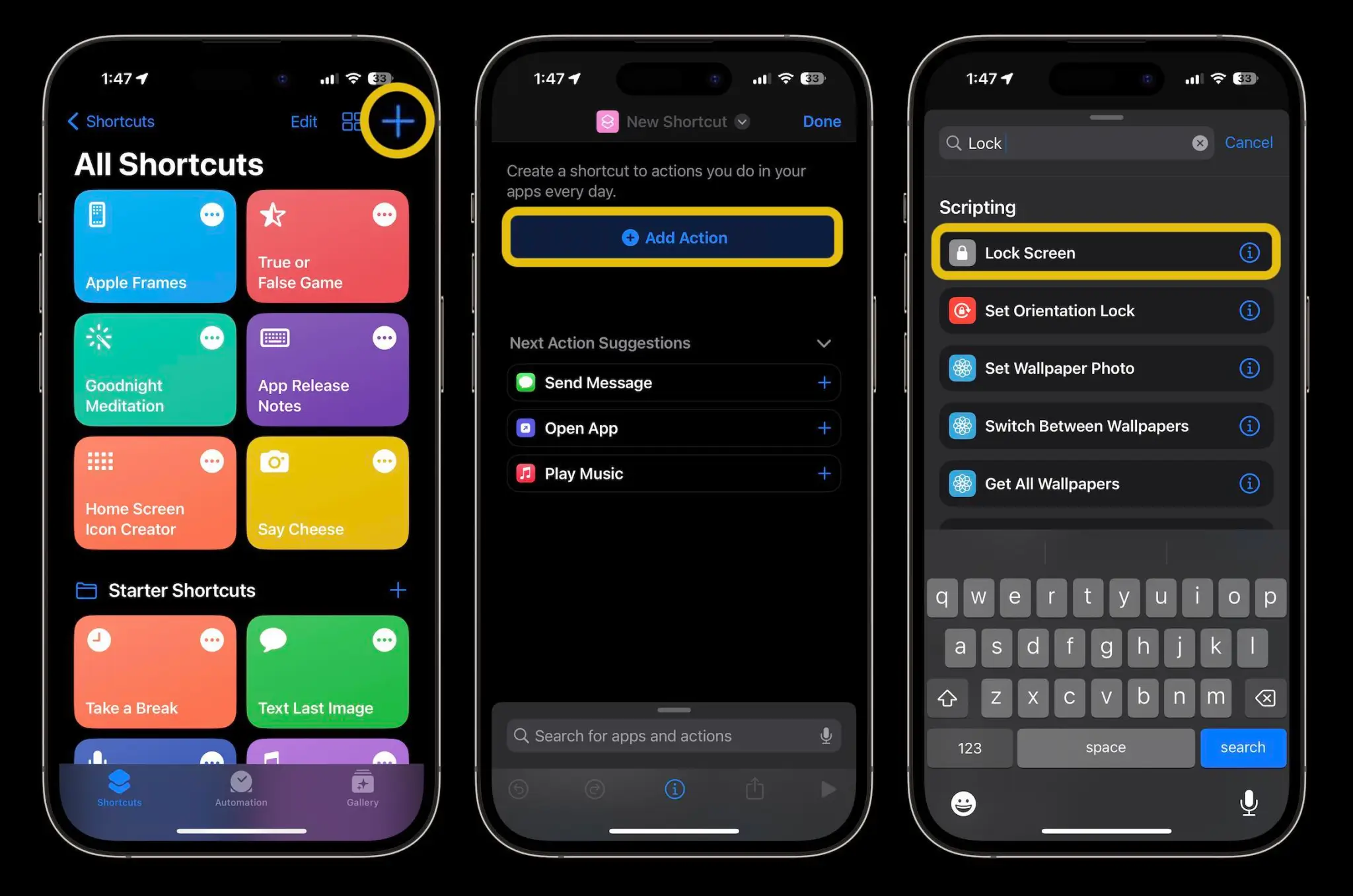 Як створити ярлик на екрані блокування iPhone і чим він може бути корисним