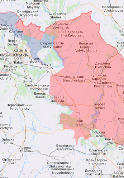 Карта війни. Де йдуть ключові бої і чи є загроза атаки на північ України