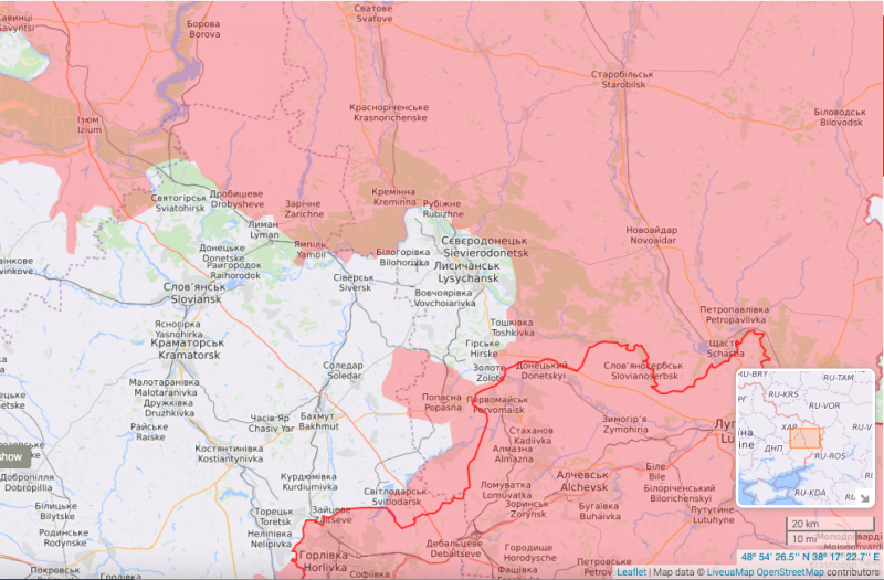 Карта війни. Де йдуть ключові бої і чи є загроза атаки на північ України