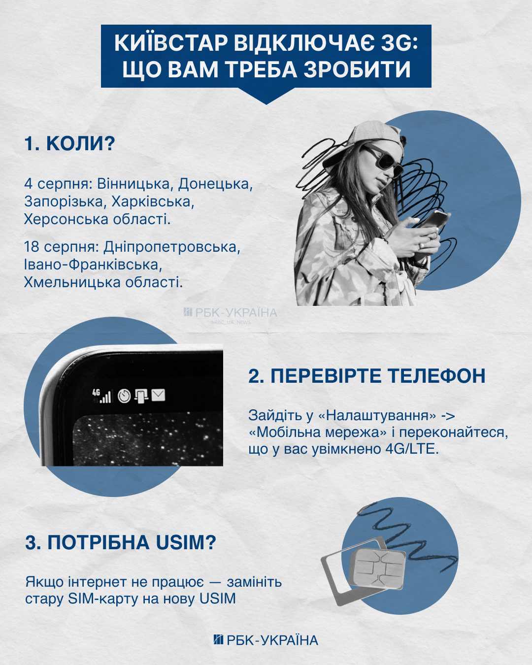 "Киевстар" отключает 3G в августе: перечень регионов и что стоит сделать уже сейчас