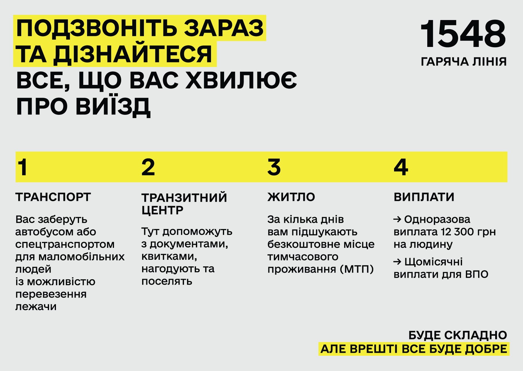 Для українців з прифронтових територій створили інструкцію з евакуації
