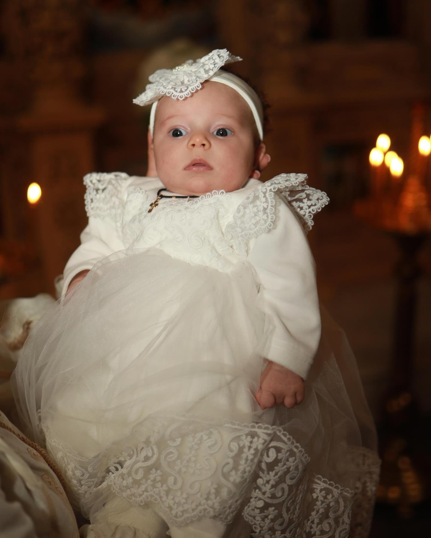 Лилия Ребрик окрестила дочь Адель: трогательные фото таинства