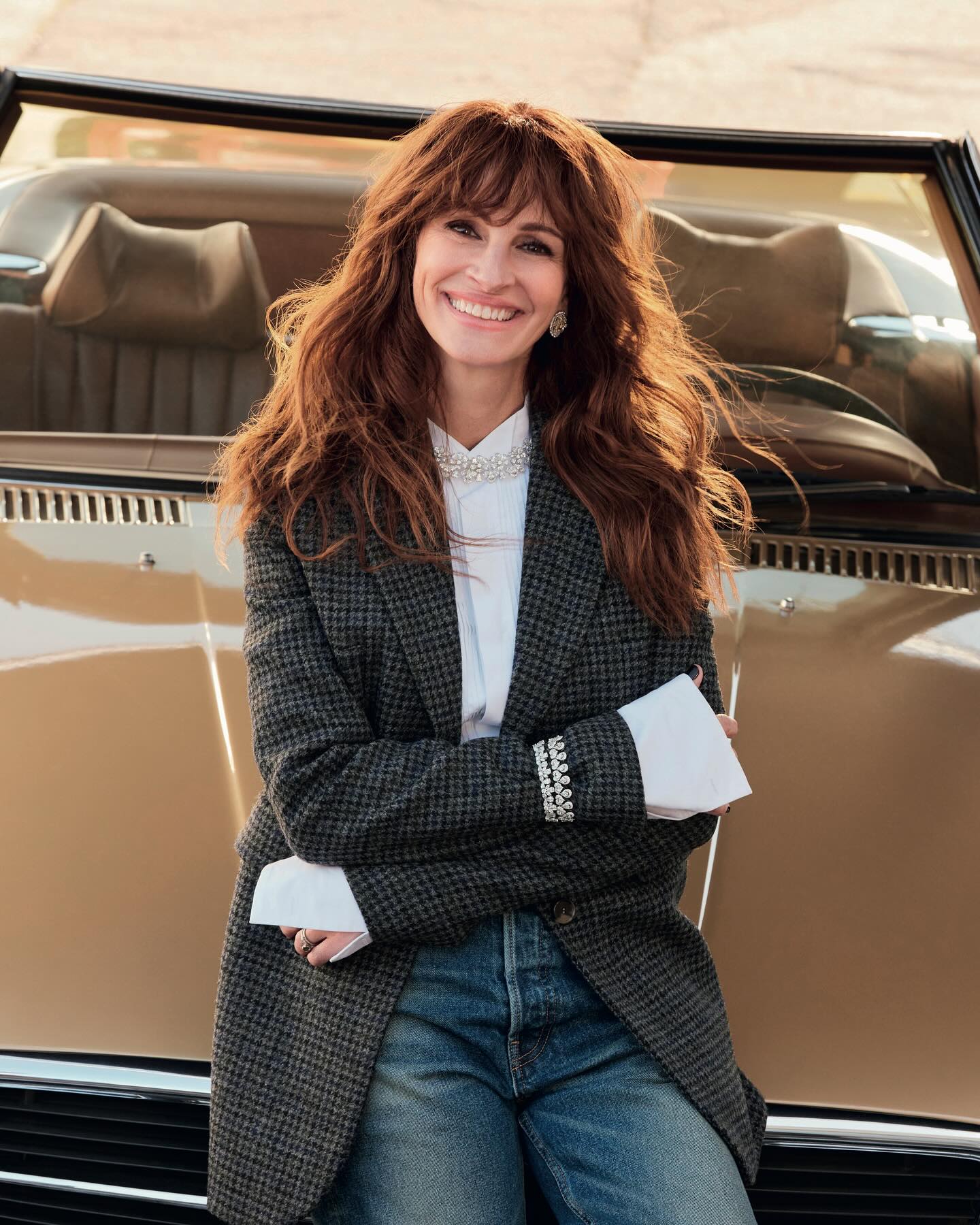 Джулия Робертс повторила свой давний образ из 90-х и очаровала поклонников