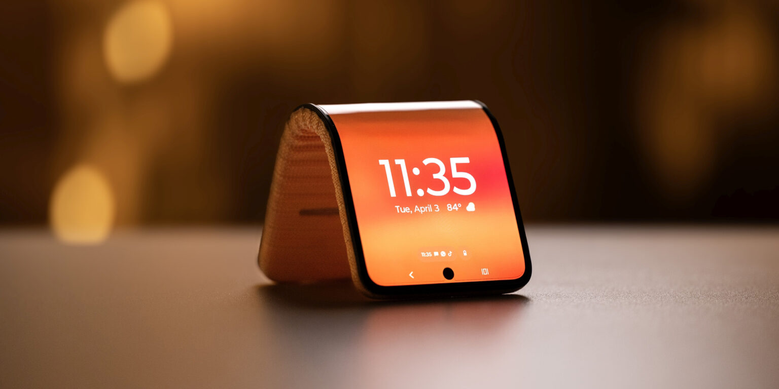 Motorola показала первый в мире гибкий смартфон-браслет