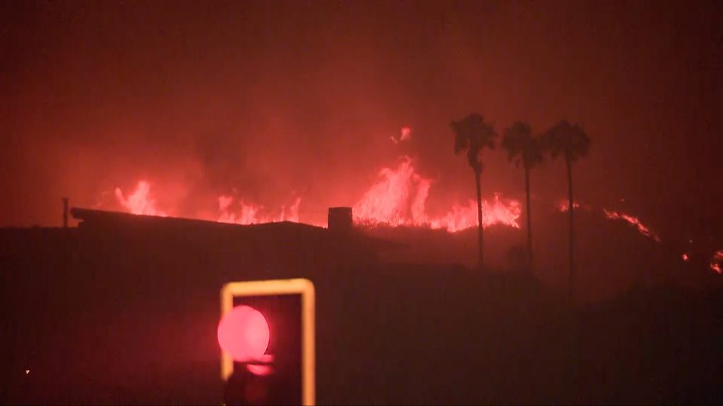Масштабный пожар в Калифорнии: более 1500 спасателей на месте, уничтожены дома и машины