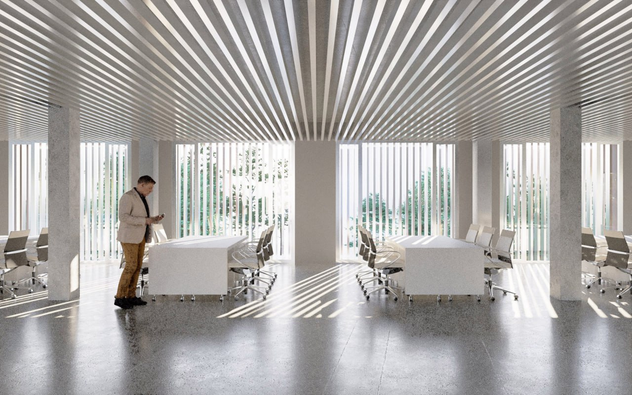 Смотрите, как будет выглядеть разрушенный университет в Ирпени после восстановления (фото)