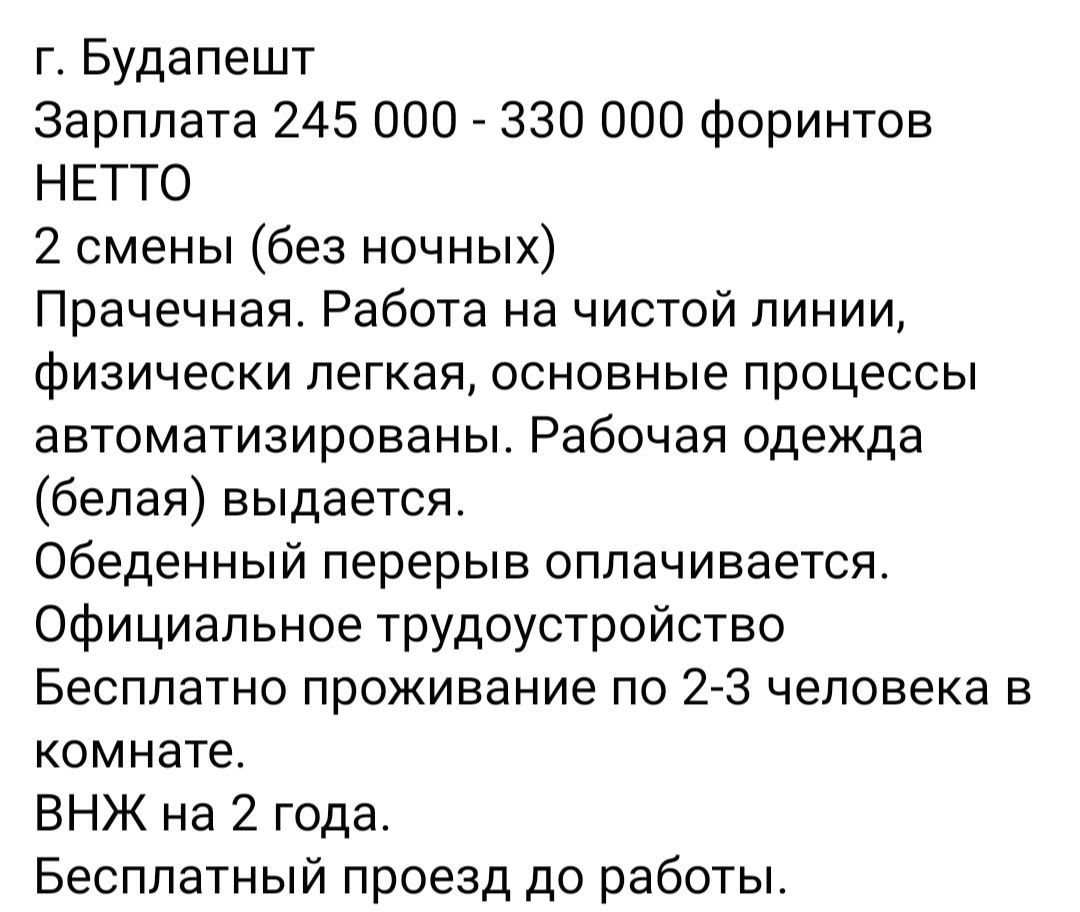 Без знания языка. Сколько могут заработать украинцы в Венгрии
