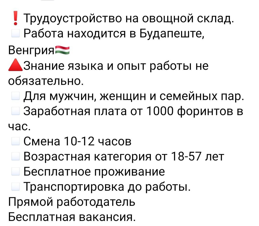 Без знания языка. Сколько могут заработать украинцы в Венгрии