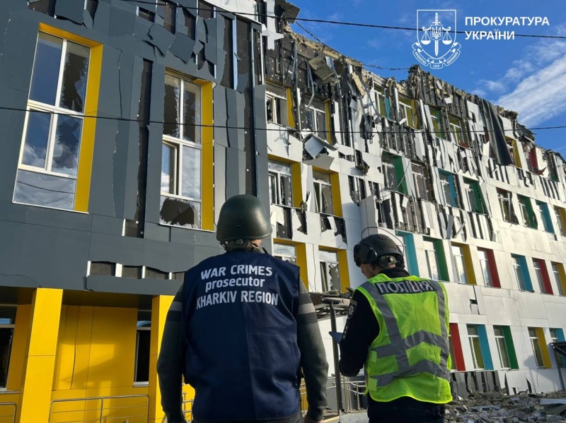 Russian strike hits Chuhuiv, child injured