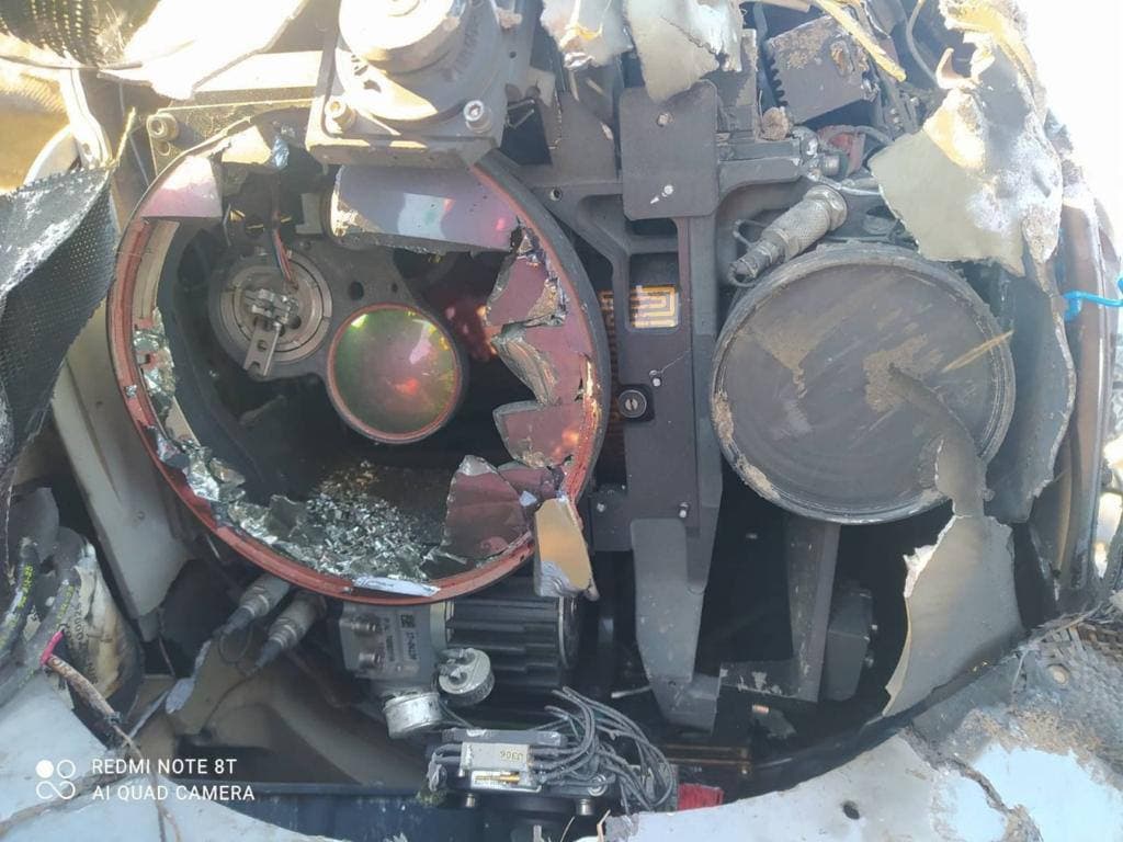 В Житомирской области сбили российский беспилотник "Форпост" (фото)