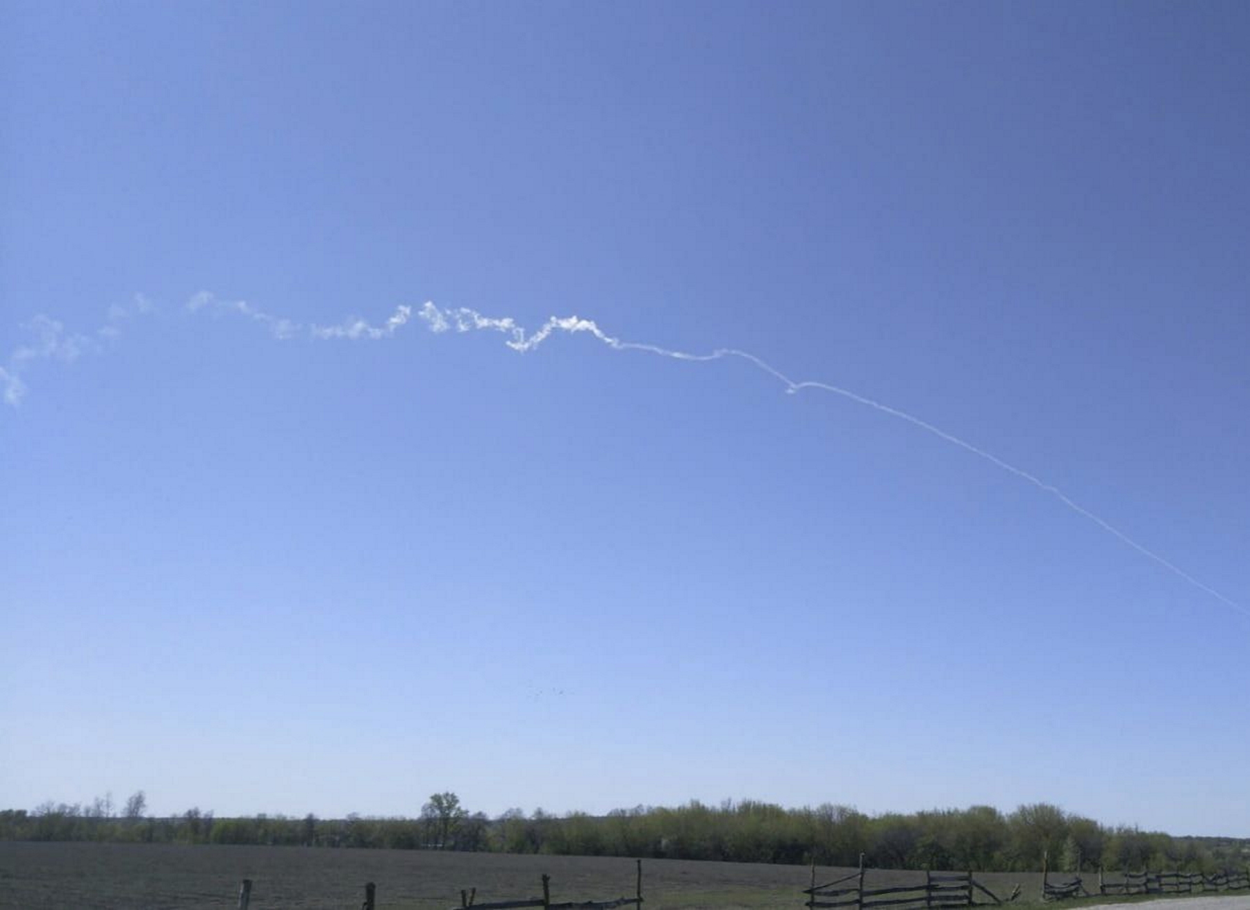 В Сумской области силы ПВО сбили крылатую ракету оккупантов