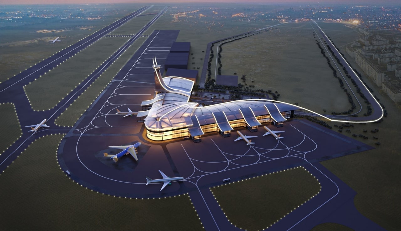 Як може виглядати майбутній фантастичний аеропорт &quot;Мрія&quot; у Гостомелі (фото)