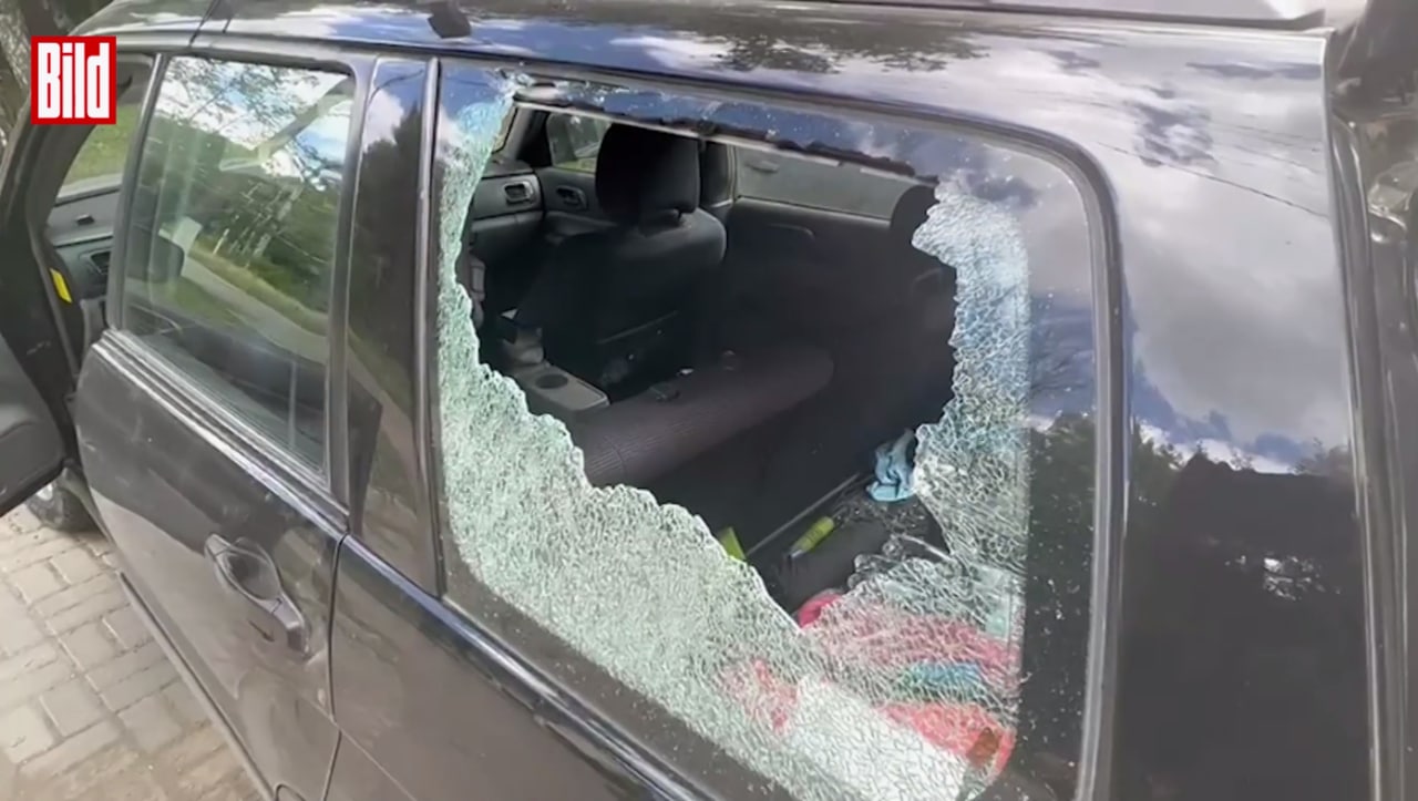 Немецкие журналисты попали под обстрел в Лисичанске (видео)