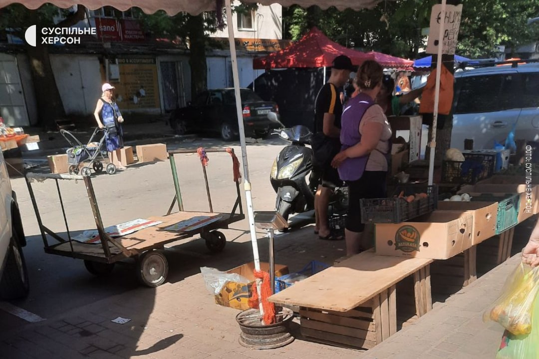 В Херсоне после закрытия Антоновского моста резко подскочили цены на продукты (фото)