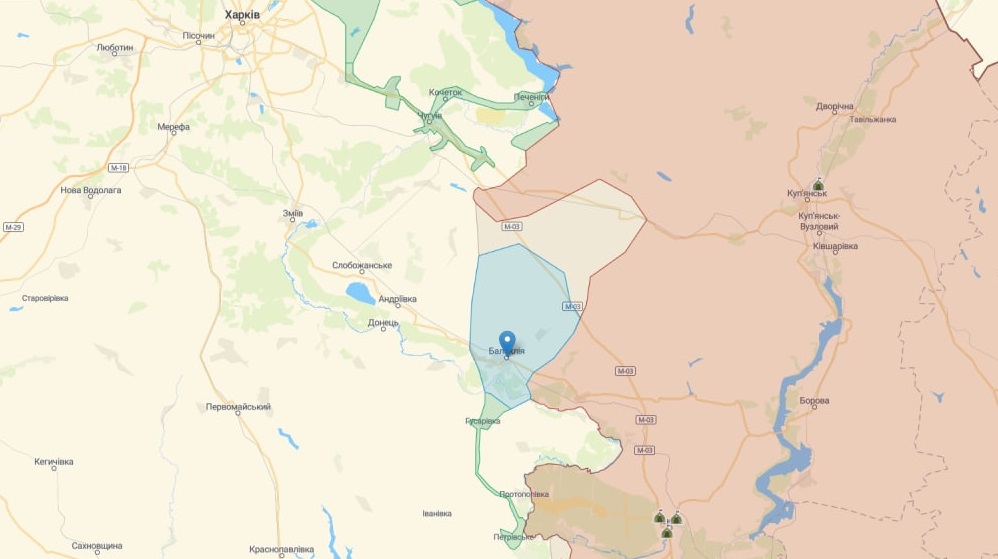 Українські військові деокупували Балаклію