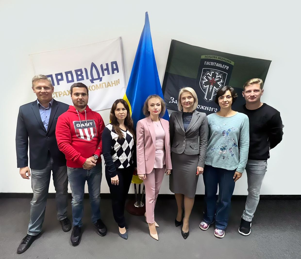 Страхова компанія "ПРОВІДНА" допомогла коштами добровольчому батальйону "Госпітальєри"