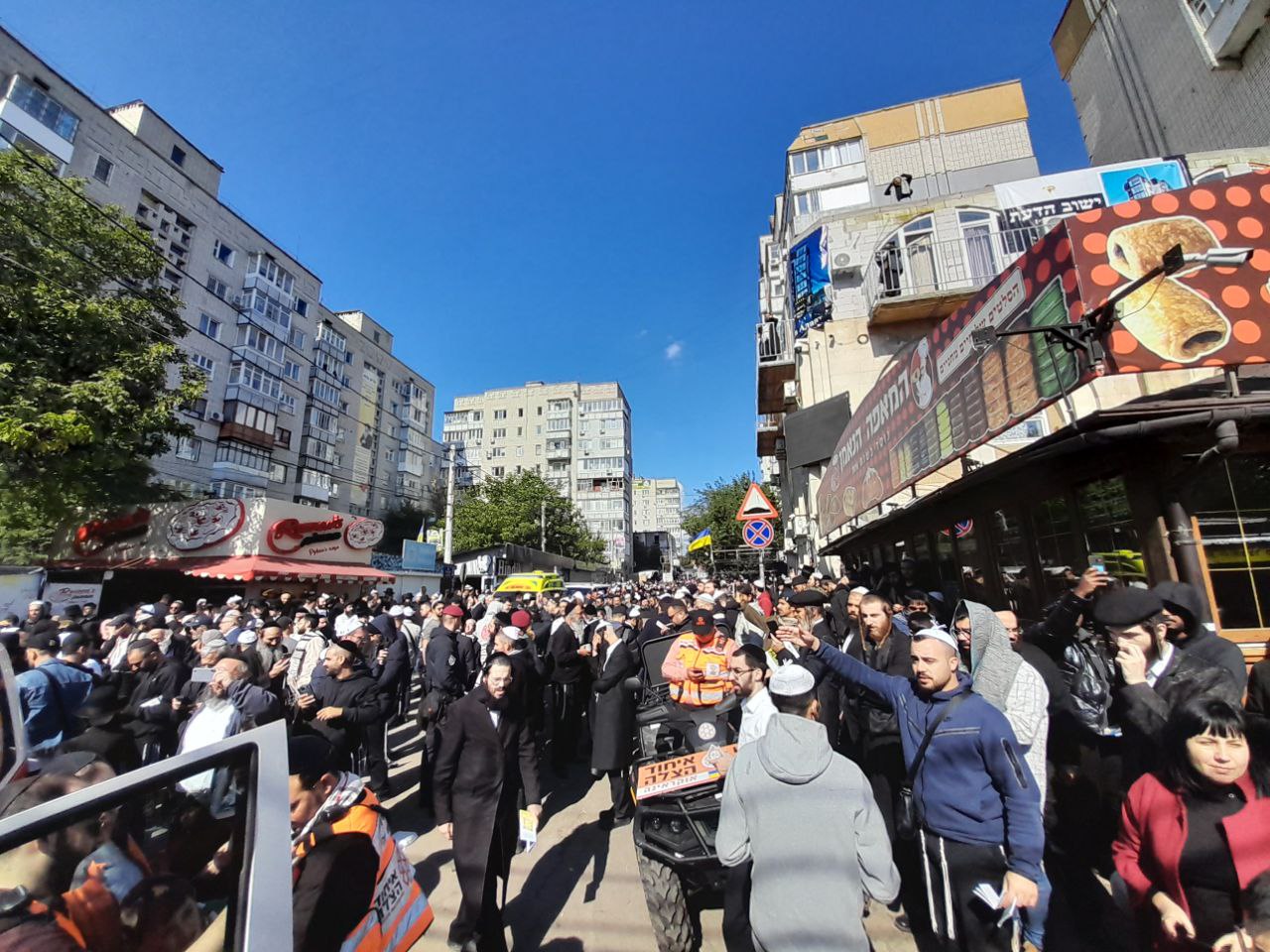 В Умані хасиди почали відзначати Рош ха-Шана: відбулася наймасовіша молитва (фото)