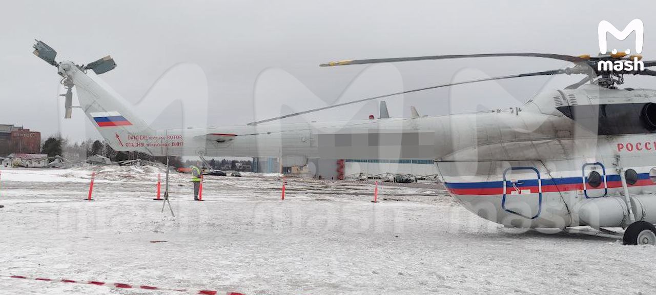 У російському аеропорту розбився вертоліт Мі-8, - ЗМІ