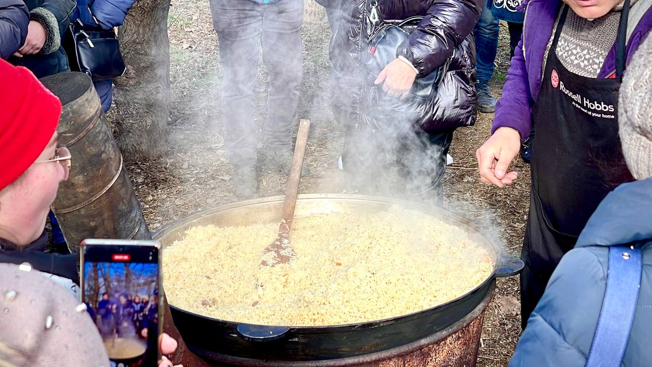 В Одессе открыли Юрту несокрушимости. Волонтер из Казахстана рассказал о проекте (фото)
