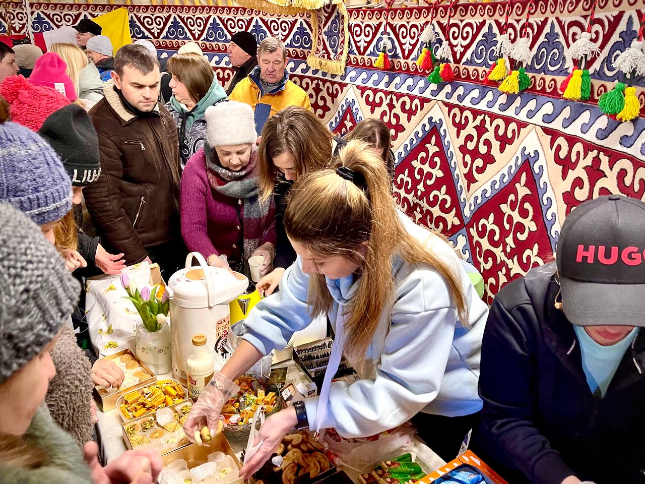 В Одессе открыли Юрту несокрушимости. Волонтер из Казахстана рассказал о проекте (фото)