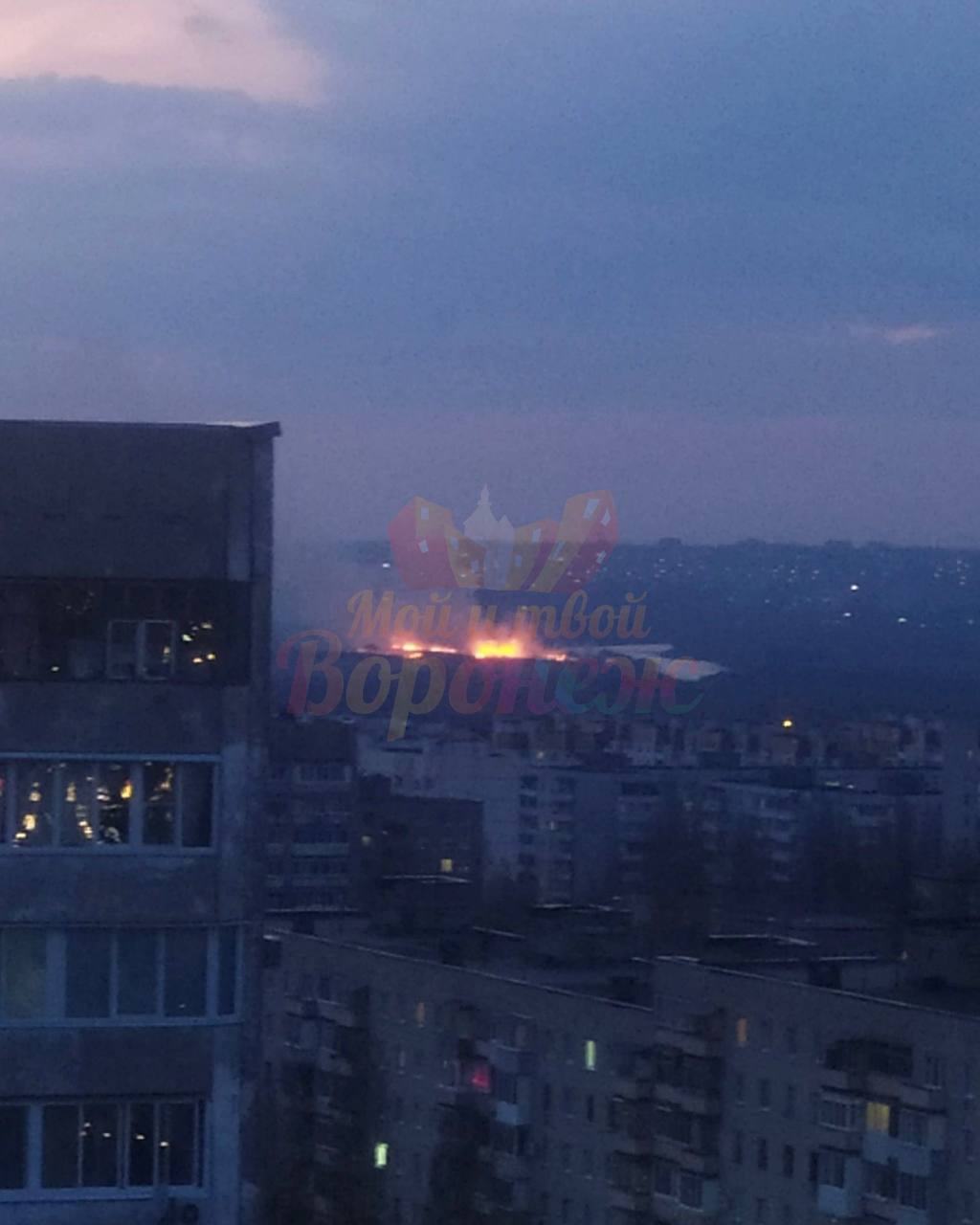 В Воронеже тревожно. Недалеко от авиазавода был слышен взрыв