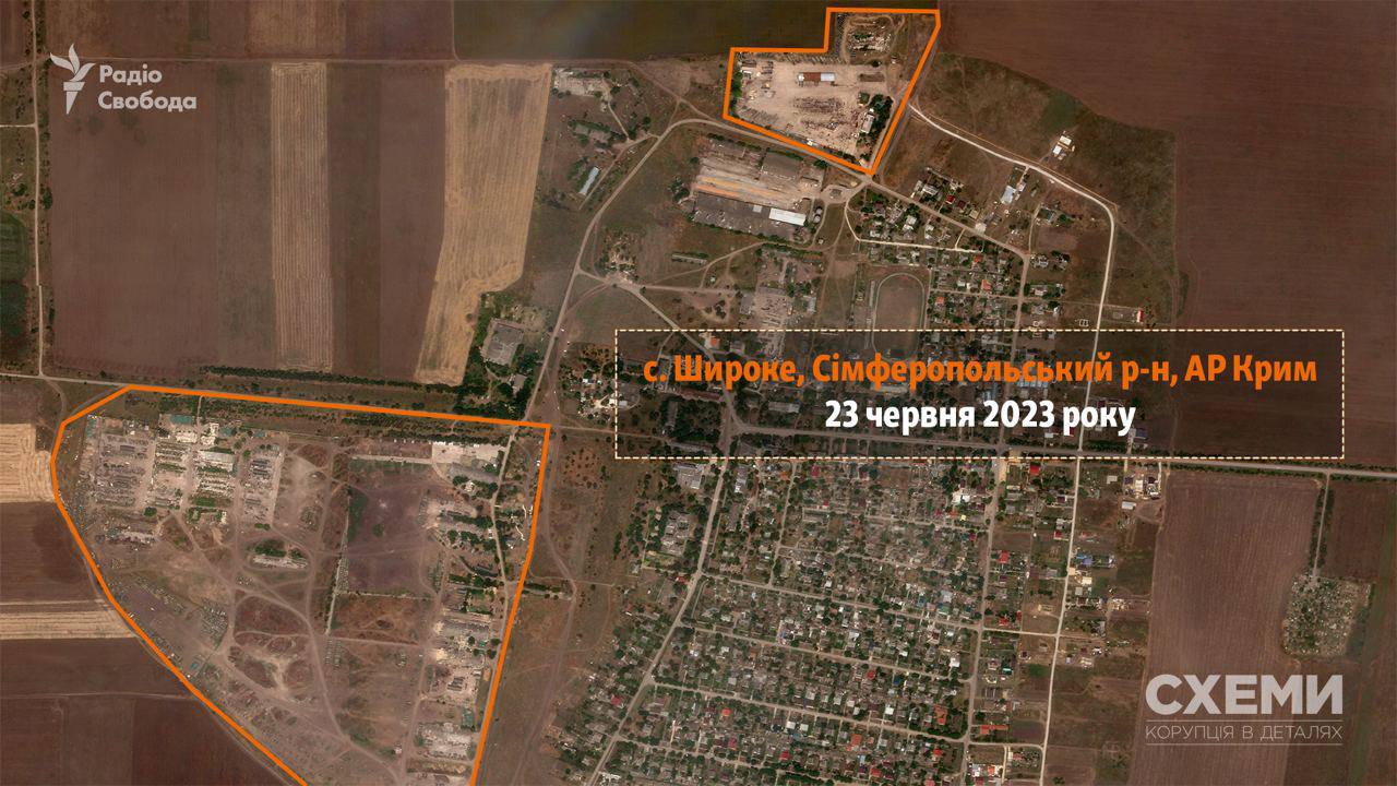 У Криму з’явилася нова база забезпечення армії РФ (супутниковий знімок)