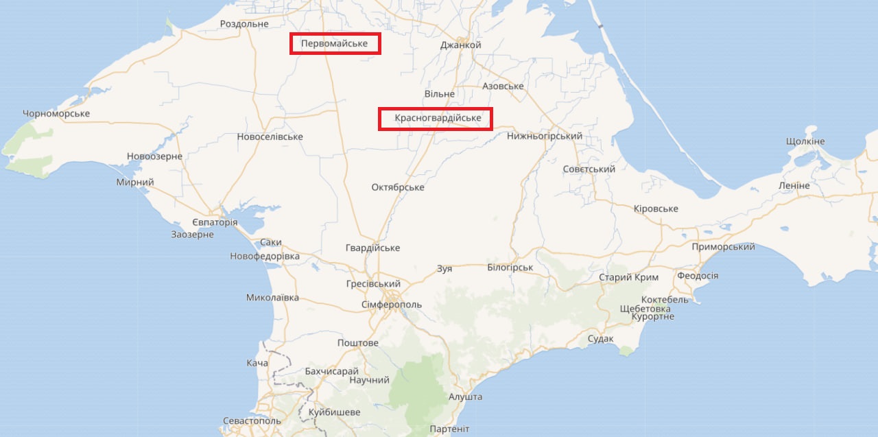 В оккупированном Крыму раздались взрывы