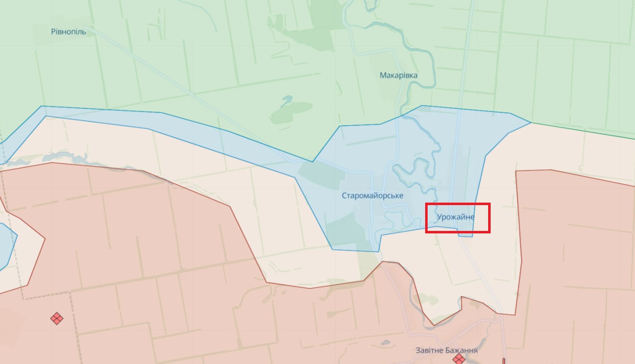 Українські війська просуваються у напрямку Урожайного, - Генштаб