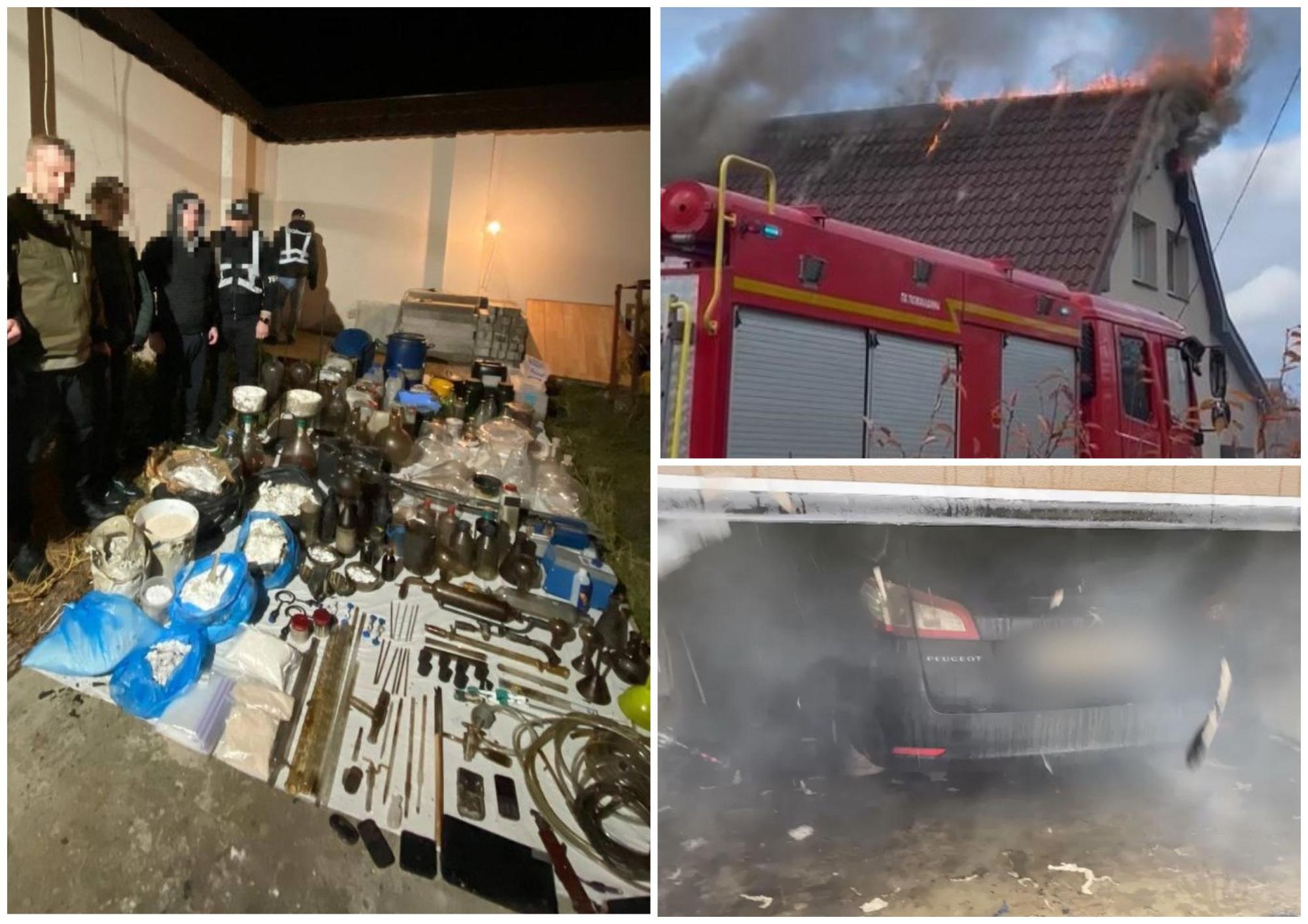 Под Киевом разоблачили нарколабораторию с миллионным оборотом