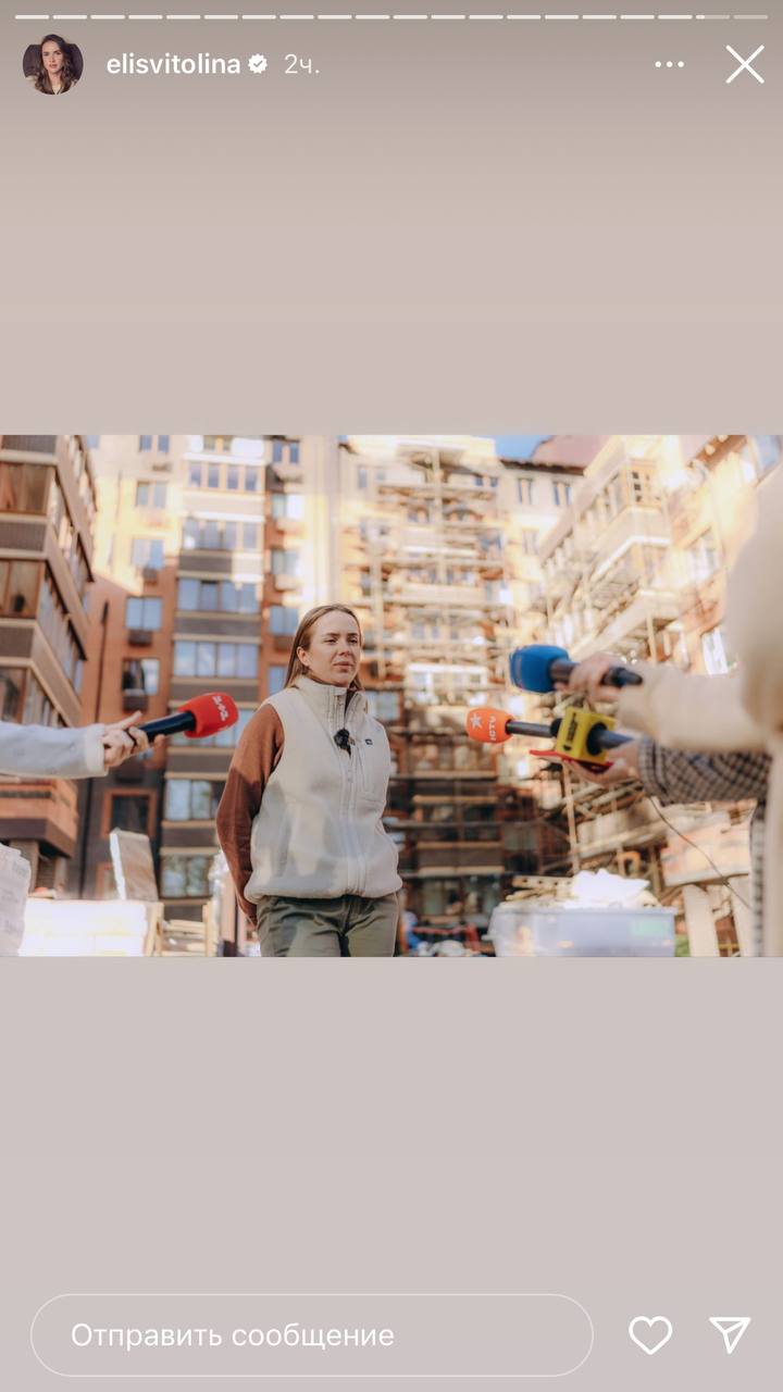 Українська зірка тенісу Еліна Світоліна завітала до Ірпеня. Допомагала збирати кошти