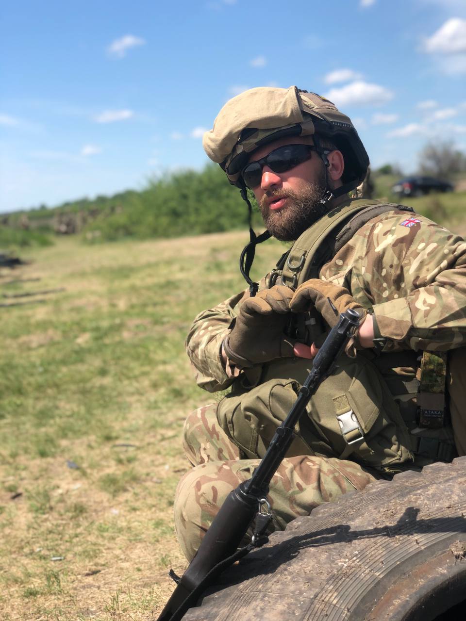 'Russia wants us to leave our country and forget our history' - Ukrainian military volunteer miraculously survives injury