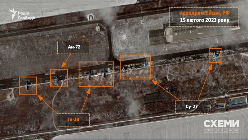 Вибухи на аеродромі в Єйську: з'явилися перші супутникові знімки