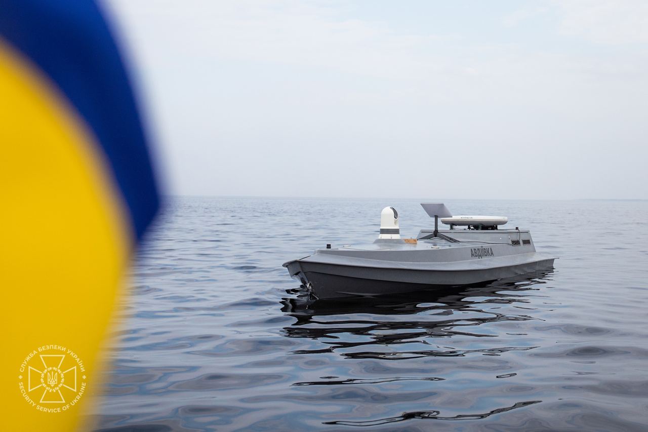 Партия нового образца за донаты украинцев: СБУ показала испытание дрона SeaBaby (фото, видео)