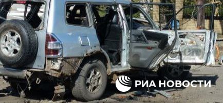 В оккупированном Старобельске взорвали автомобиль и ликвидировали коллаборанта