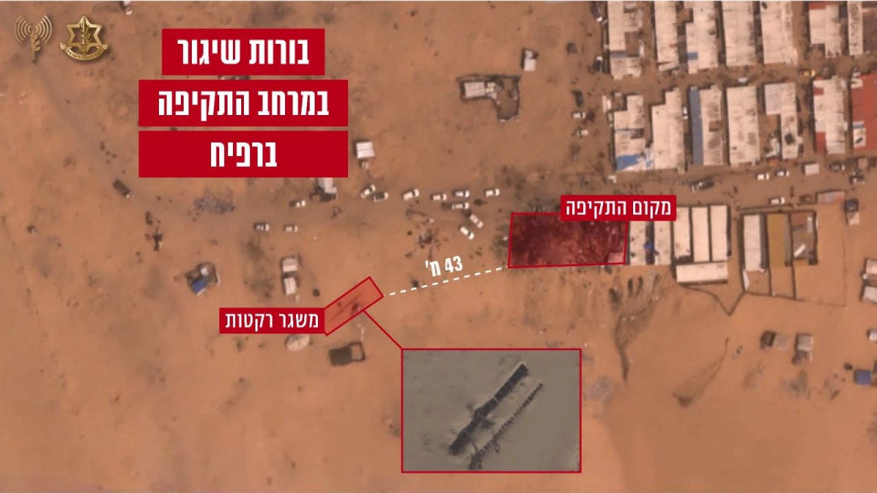 Ізраїль заявив, що причиною пожежі у таборі в Рафаху могла бути "вторинна детонація"