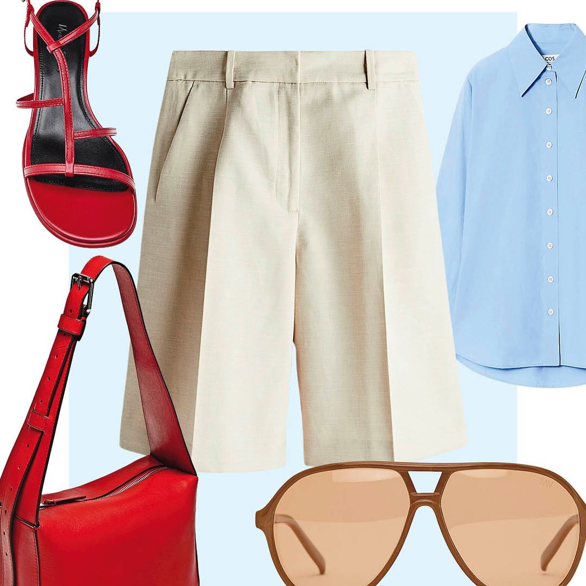 Шорти-бермуди залишаються на піку популярності цього літа: з чим носити трендову річ