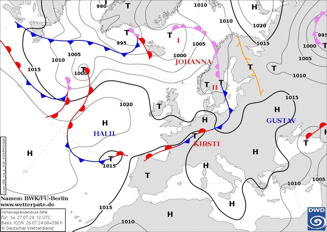 В Украину придет антициклон Gustav. Какая будет погода на выходных и когда ждать жару
