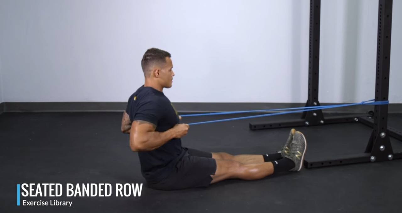 5 вправ з опорною стрічкою для зміцнення м'язів спини та попереку