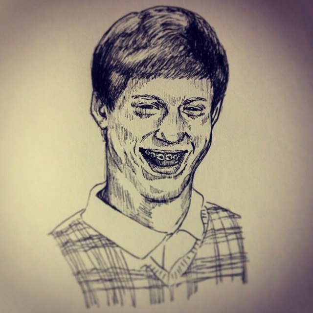 Как сейчас выглядит звезда интернет-мема &quot;Браяну не везет&quot;, чье фото было повсюду