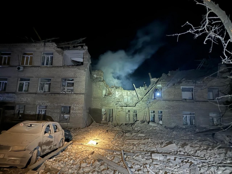 Russian forces shell Selydove in Donetsk region for second time overnight