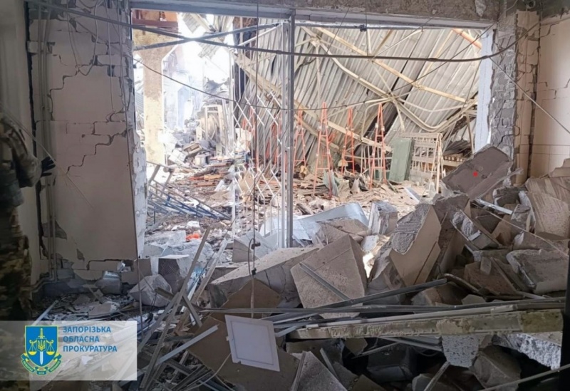 Rocket strike on Zaporizhzhia: Three people killed as result of shelling