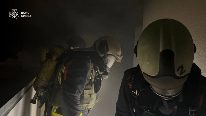 Russian drone attack on Kyiv: Footage of aftermath emerged