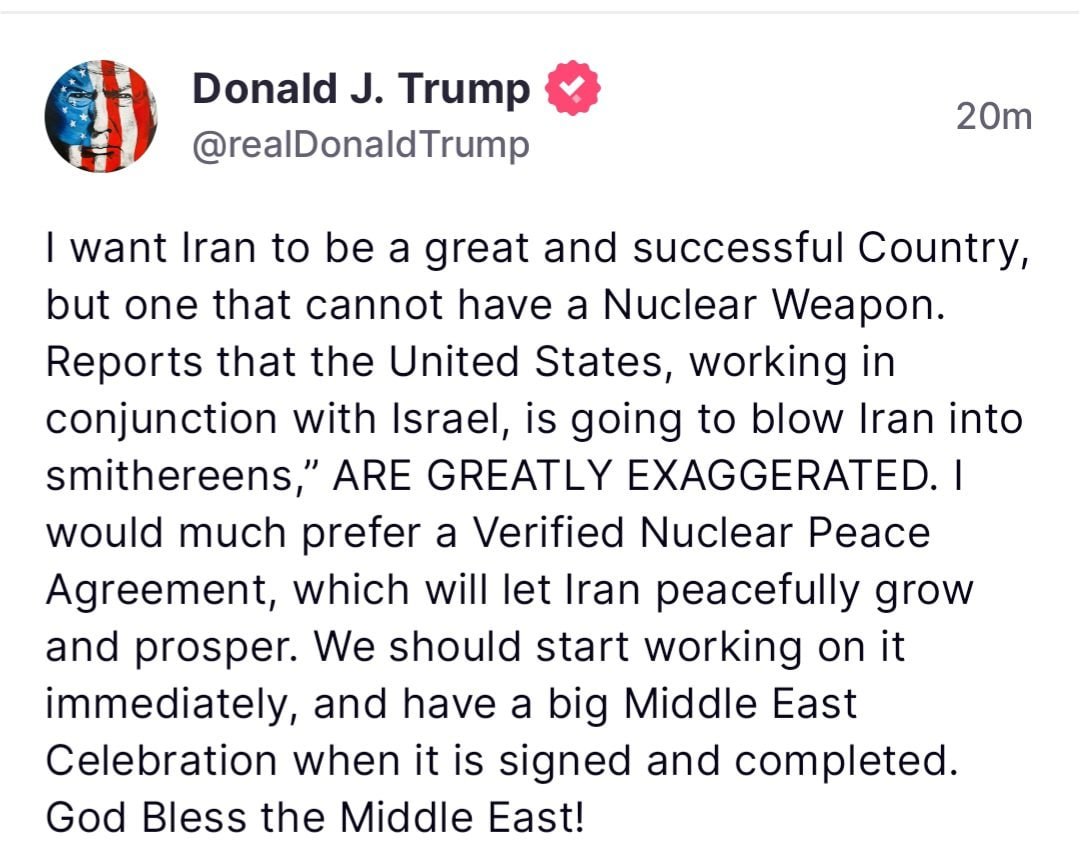 Трамп заявив, що хоче підписати нову ядерну угоду з Іраном