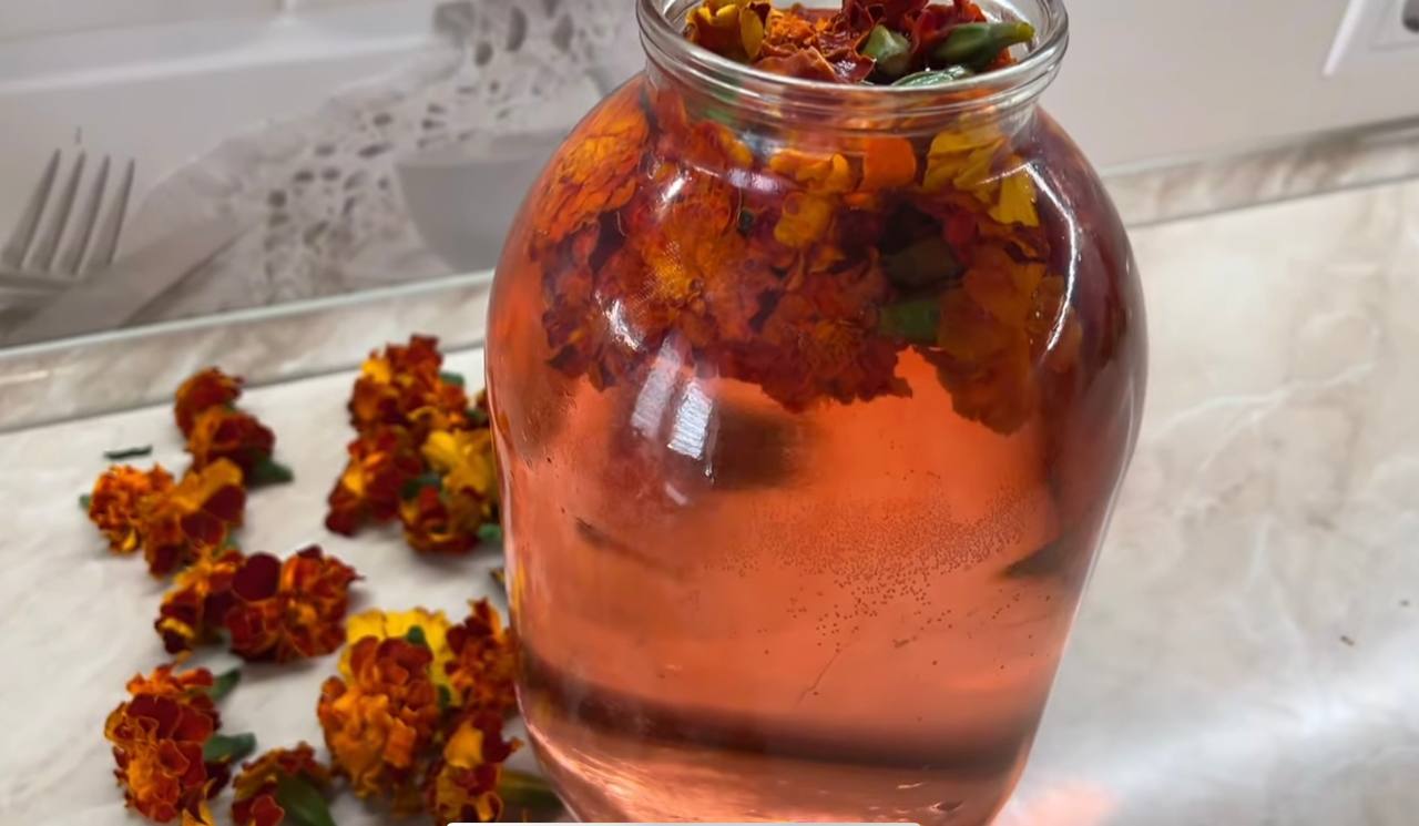 Освіжаючий квас з чорнобривців: домашній рецепт